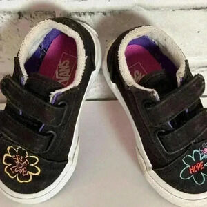 Toddler Vans Self Love themed shoes‎ size 4.5